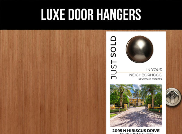 Luxe Door Hangers