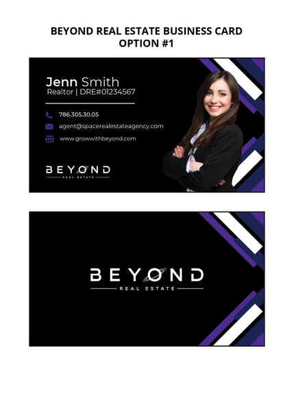 Beyond Real Estate Business Cards