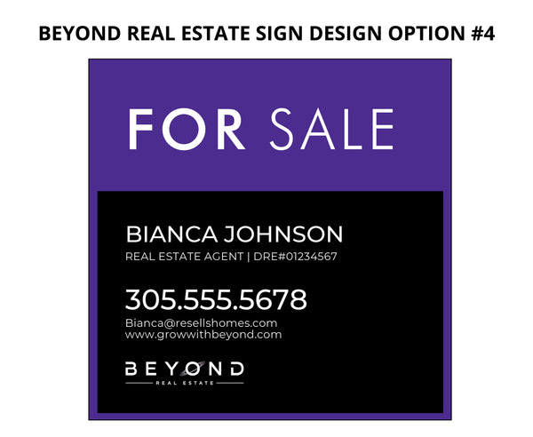 Beyond Real Estate Listing Signs: Thick 3mm Aluminum Boards