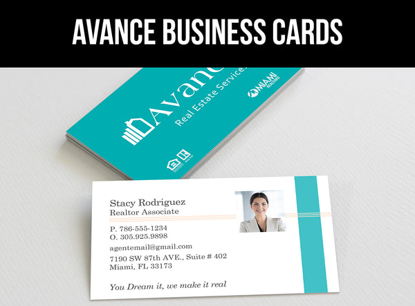 Avance Real Estate Business Cards