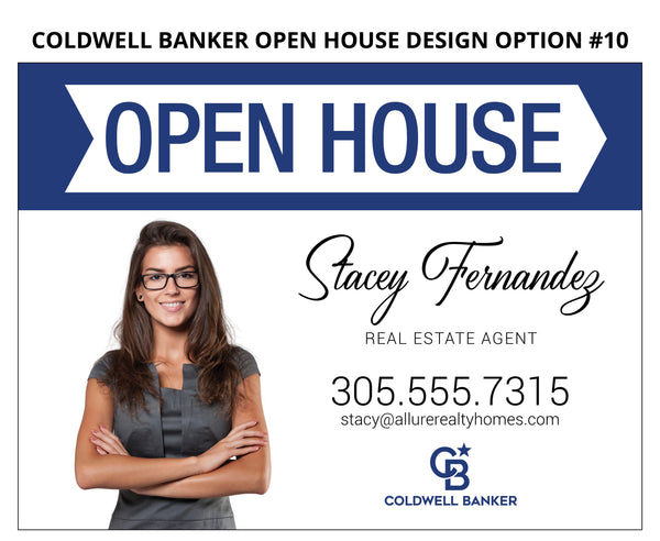 Coldwell Banker Open House Signs: Coroplast - As low as $15 each*