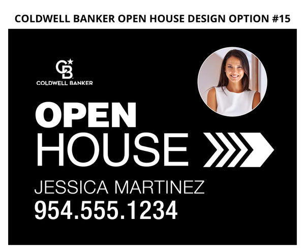 Coldwell Banker Open House Signs: Coroplast - As low as $15 each*