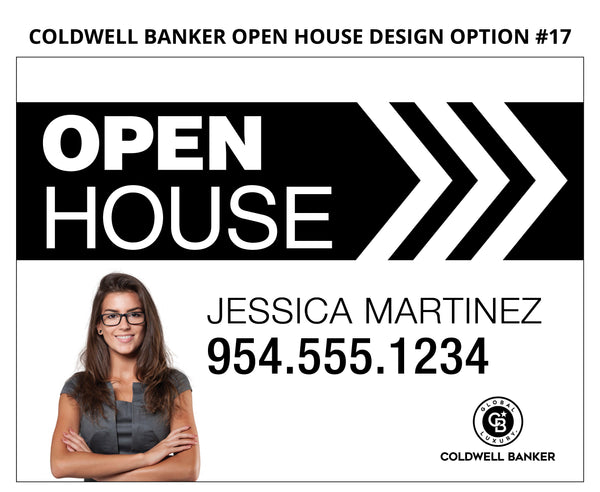 Coldwell Banker Open House Signs: Coroplast - As low as $15 each*