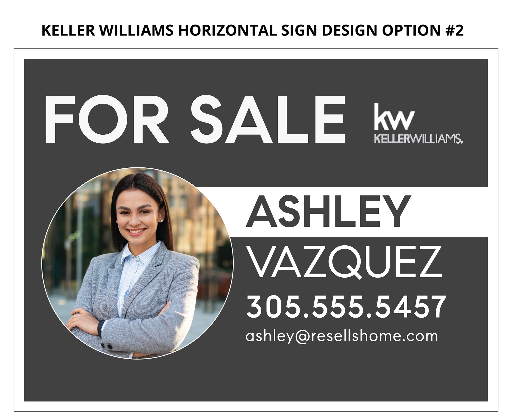 Letreros De Puertas Abiertas De La Inmobiliaria Keller Williams 10