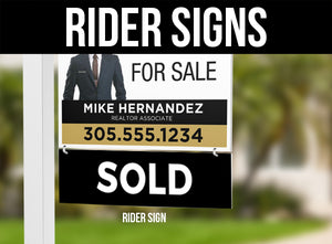 Real Estate Rider Signs