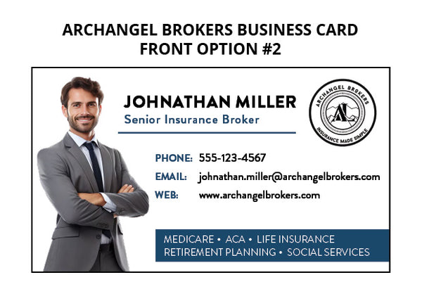 Archangel Brokers Business Cards
