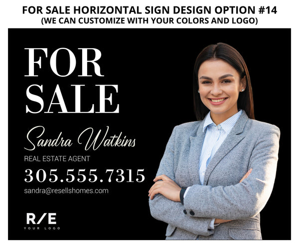 24"X18" Real Estate Signs: Aluminum Boards