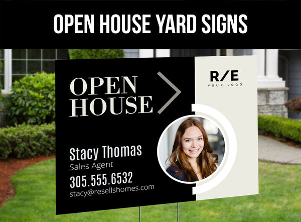 Open House Signs: 4mm Coroplast - As low as $15 each