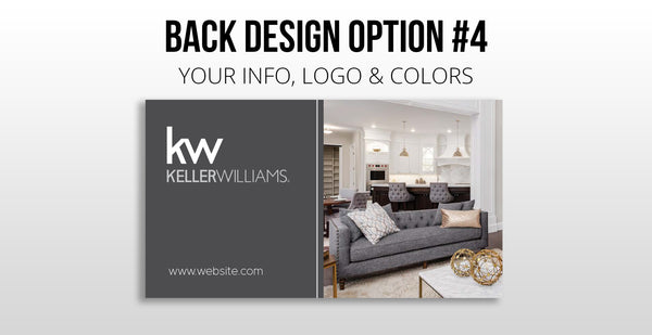 Keller Williams Business Cards: Painted Edge Cards - Thick 32 pt
