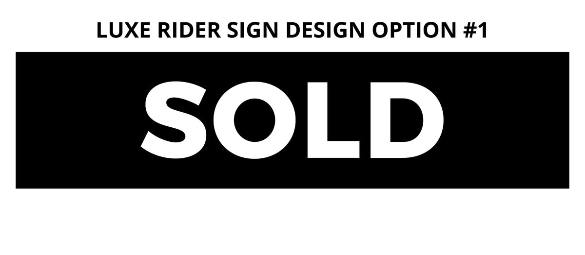 Eyelets Rider Sign Luxe 24
