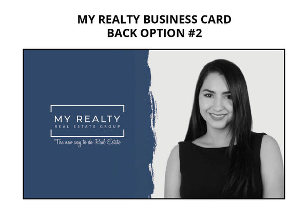 My Realty Business Cards: 16pt Silk Laminated