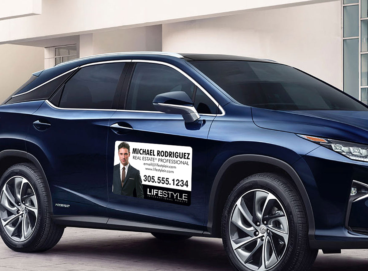 Vehicle Magnets Custom Realtor Signage – Realtor Printing