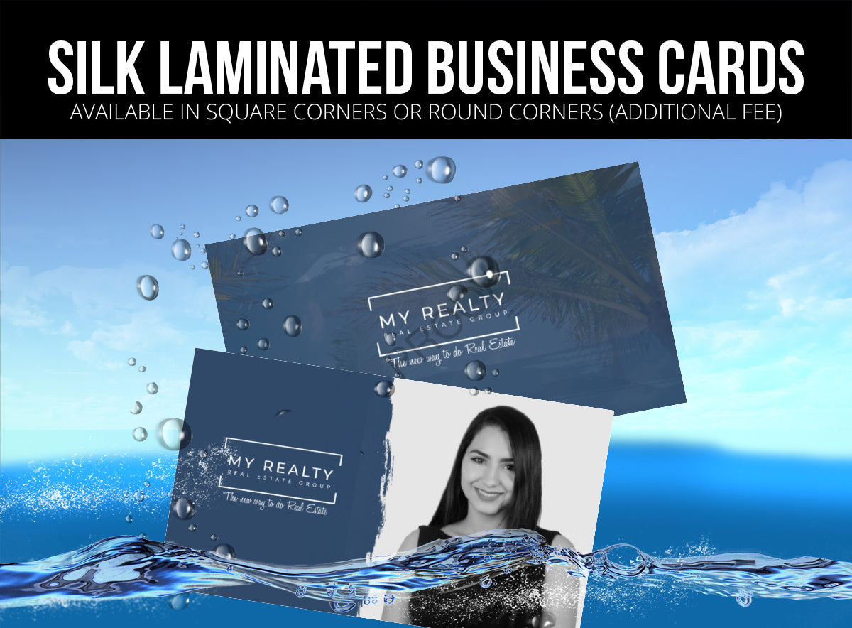 My Realty Business Cards: 16pt Silk Laminated
